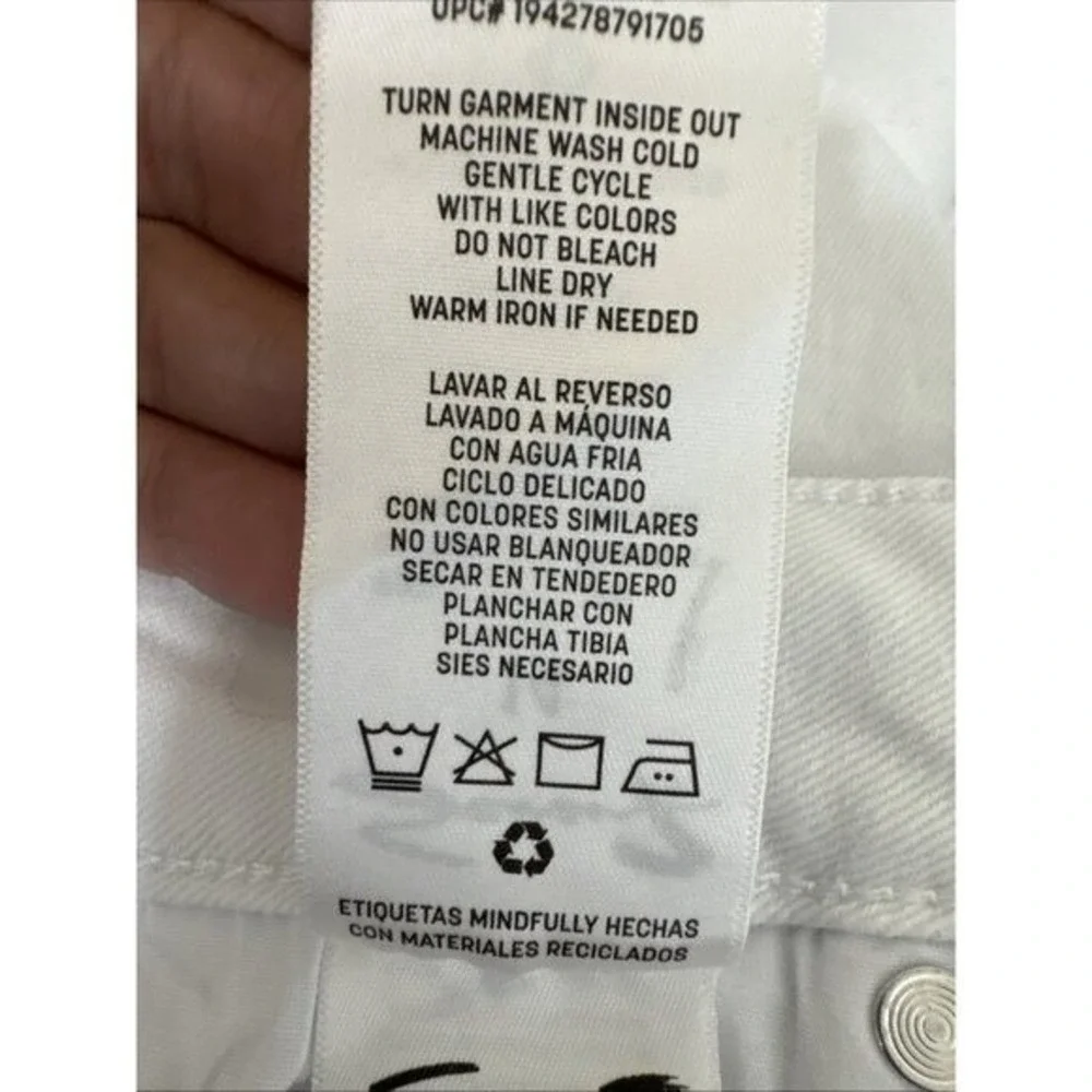 Seven7 Women's 14 Weekend Denim Shorts White NWT‎ Inseam 5: